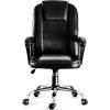 Big and Tall Home Office Chair for Adults,Computer Desk Chair, Comfortable Gaming Chair for 8 Hours Design,Heavy Duty 400 LBS,Black - as Pic