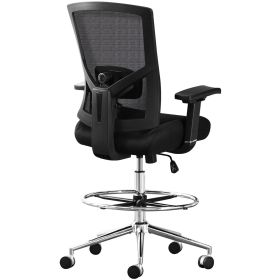 500 lbs Drafting Chair Tall Office Chair for Standing Desk, Extra Wide 21 inch Cushion