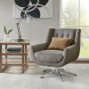 Swivel Lounge Chair with Star Based Swivel