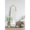 19x1.6x73.2" Oversized Full Length Floor Mirror, Vintage White Shabby Chic Wooden Frame for Leaning, Bedroom, Living Room - as Pic
