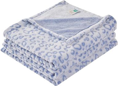 Krifey Flannel Fleece 3D Throw Blanket for Couch, Super Soft Cozy Blankets for Women, All Season Use - 50" x 60"