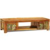 TV Stand with 2 Doors Reclaimed Wood Vintage - Brown