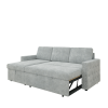 85 Inches Sofa Bed, 3 Seater Sleeper Sofa with Storage Chaise