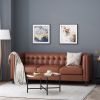 Mirod Comfy 3-seat Sofa with Tufted Back , Modern for Living Room - as Pic