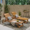 MAKI CHAISE LOUNGE( SET OF 2 ) - as Pic