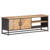 TV Stand 47.2"x11.8"x15.7" Solid Wood Acacia - Brown