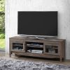 Techni Mobili Grey Driftwood TV Stand - as pic