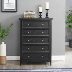 Modern 5 Drawers Dresser 5 Drawers Cabinet,Chest of Drawers Closet Organizers and Storage Clothes Storage Drawers Cabinet