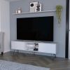 Tv Stand Franklin, Living Room, White - White