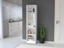 Bookcase XS Benzoni, Office, White - White