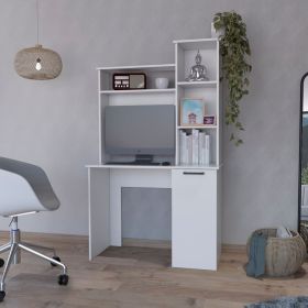 Computer Desk Dumas, Office, White - White