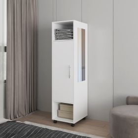 Wardrobe Boston, Bedroom, White - White