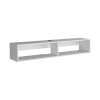 Floating Tv Stand Moore, Living Room, White - White