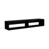 Floating Tv Stand Moore, Living Room, Black - Black