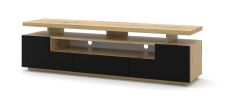 EVA 180 TV STAND / 70,87 in artisan oak / black matt - Default