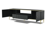 Petra 2D1SZ 180 TV Stand black matt - Default