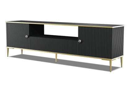 Petra 2D1SZ 180 TV Stand black matt - Default