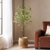 59.1 Inch Artificial Pieris Tree - Green - Rattan
