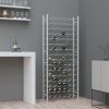 Wine Rack for 96 Bottles White Metal - White