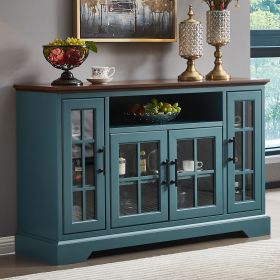 Sideboard Buffet Table with 4 Doors - as Pic