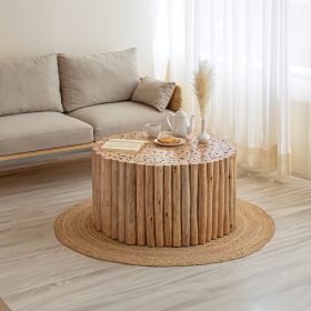 T1009-32 Coffee Table Natural - as Pic