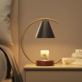 Dimmable Candle Warmer Lamp Home Decor Wax Melts Warmer, Gifts for Women, Christmas Holiday Gifts - black