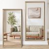 32"*71"Full body floor mirror - elegant frame design, durable structure - essential for bedrooms, clothing stores, salons - as Pic
