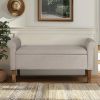 Upholstered Storage Bench - as Pic