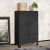 Industrial Wardrobe Anthracite 26.4"x13.8"x42.1" Steel - Anthracite