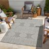 Sunshine GC_HAR2024 Silver 7 ft. 10 in. x 10 ft. 3 in. Indoor/Outdoor Area Rug - as Pic