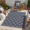 Sunshine GC_HAR2004 Blue 7 ft. 10 in. x 10 ft. 3 in. Indoor/Outdoor Area Rug - as Pic