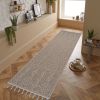 LOOM & LUXE Collection 2X8 Natural /Traditional Indoor/Outdoor Area Rug - as Pic