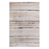 LOOM & LUXE Collection 5X7 Brown /Striped Non-Shedding Living Room Bedroom Dining Home Office Stylish and Stain Resistant Area Rug - as Pic