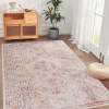 LOOM & LUXE 6x9 Area Rugs - Area Rugs for living room, bedroom, kitchen (Beige, 6' x 9') - as Pic