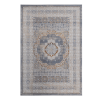 LOOM & LUXE Collection 2X3 Blue/Ivory /Medallion Non-Shedding Living Room Bedroom Dining Home Office Stylish and Stain Resistant Area Rug - as Pic