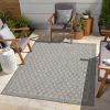 Sunshine GC_HAR2009 Silver 7 ft. 10 in. x 10 ft. 3 in. Indoor/Outdoor Area Rug - as Pic