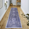 LOOM & LUXE 2'6''x10' Runner - Area Rugs for living room, bedroom, kitchen, dining room rug (Anthracite, 2'6''x10') - as Pic