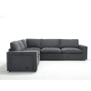 Sectional Couches For Living Room,Modular Couch,Wireless Charging Port & Cup Holders,5-seat ,DIY Combination,L-shaped Sofa,Gray - as Pic