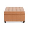 ISABELLA Storage Ottoman, PU - as Pic