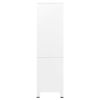 Industrial Wardrobe White 35.4"x19.7"x70.9" Metal - White