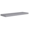 Floating Wall Shelf Gray 31.5"x9.3"x1.5" MDF - Grey