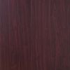 Five shelf wooden bookcase display cabinet with bottom front molding mahogany - as Pic