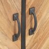 TV Stand 47.2"x11.8"x15.7" Solid Wood Acacia - Brown
