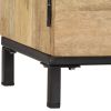 TV Stand 57.1"x11.8"x16.1" Solid Wood Mango - Brown