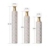 Floor Vases Gold Large Vases - 32/28/24 inch decorative high vases set of 3 Vintage Large vases