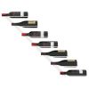 Wall-mounted Wine Rack for 7 Bottles White Metal - White