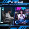Sweetcrispy Gaming Chair - PU Leather Computer Chair Ergonomic Office Chair with Lumbar Support