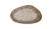 T3601-50 Oval Coffee Table Gold - as Pic