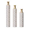 Floor Vases Gold Large Vases - 32/28/24 inch decorative high vases set of 3 Vintage Large vases