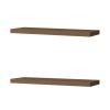 Mahogany Floating Shelf - as Pic